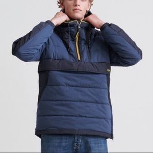 Superdry Downhill Padded Overhead Jacket, size L
